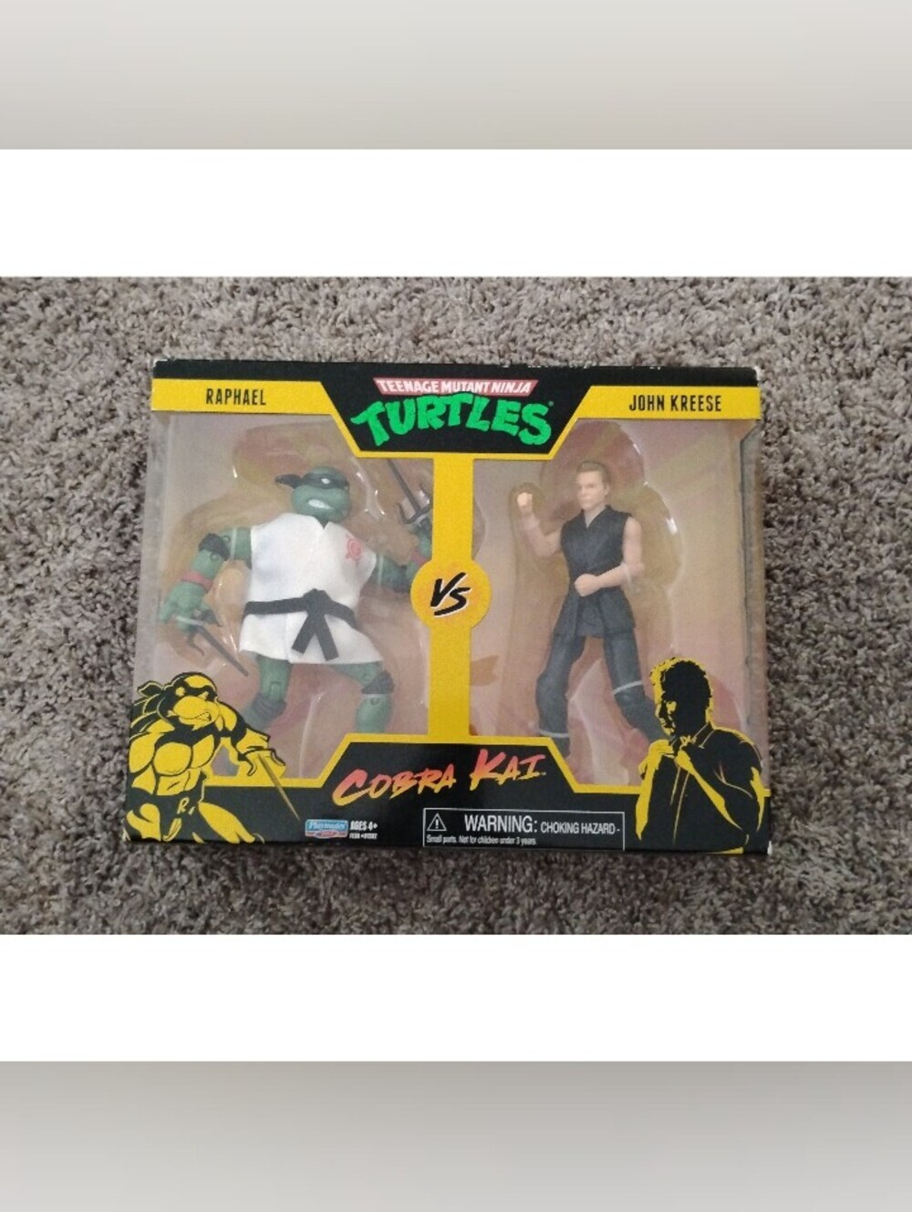 Playmates TMNT vs Cobra Kai - Raphael vs John Kreese 2-Pack